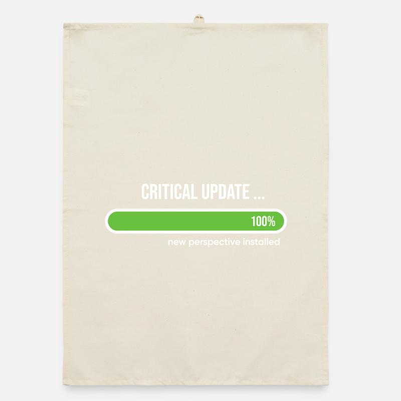 Critical Update New Perspective Installed Organic dish towel