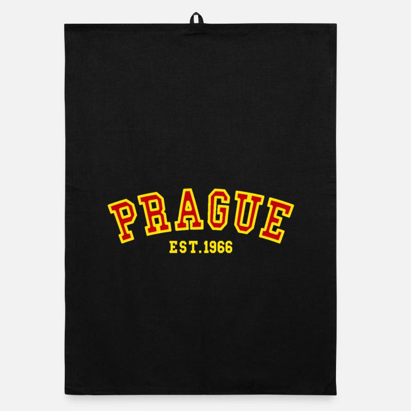 Prague fondée en 1966 Torchon bio
