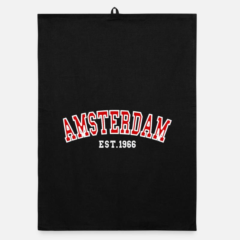 Amsterdam gegründet 1966 Organic Geschirrtuch