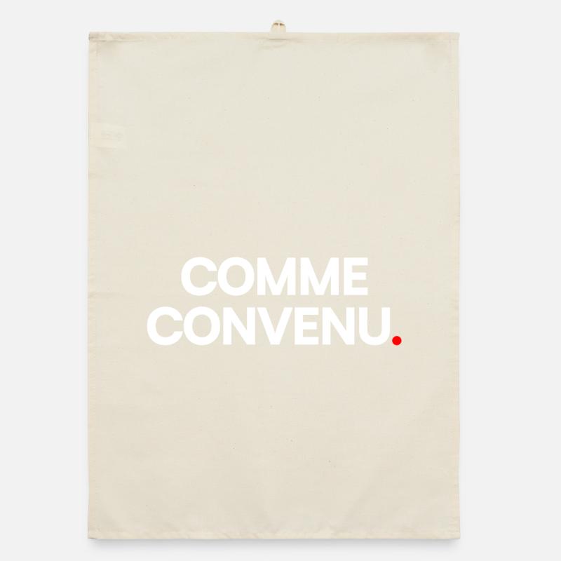 Comme convenu Torchon bio
