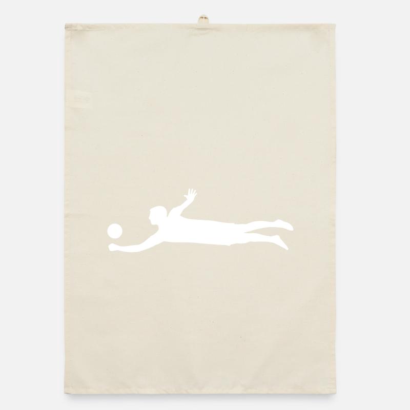 Beach volleyball Organic dish towel