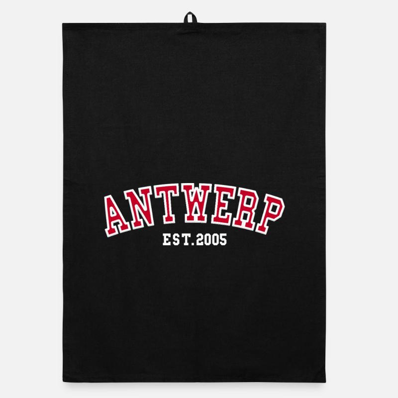 Antwerpen Est. 2005 Organic Geschirrtuch