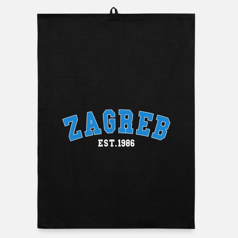 Zagreb Est. 1986 Organic dish towel