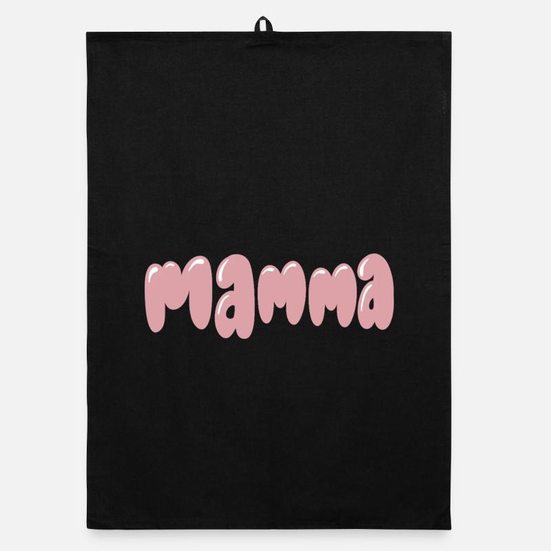 Bubbly Mom Playful Style Pink Organic dish towel