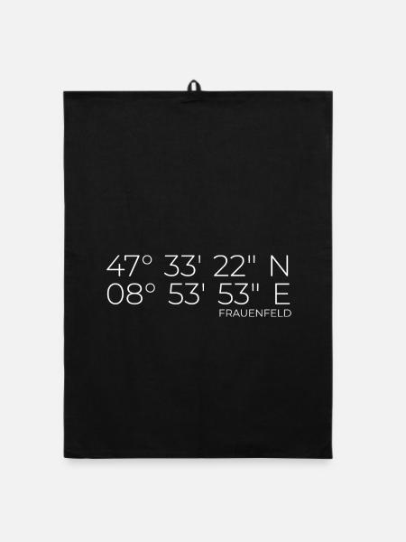 Coordinates Frauenfeld - Organic dish towel - black - Front