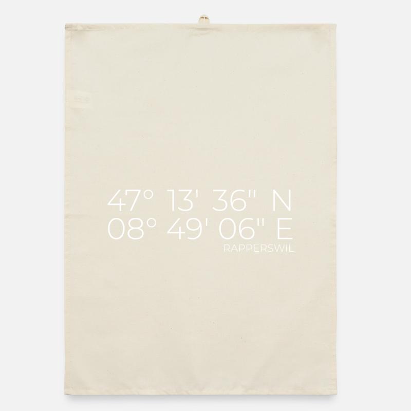 Coordinates: Rapperswil, Switzerland Organic dish towel