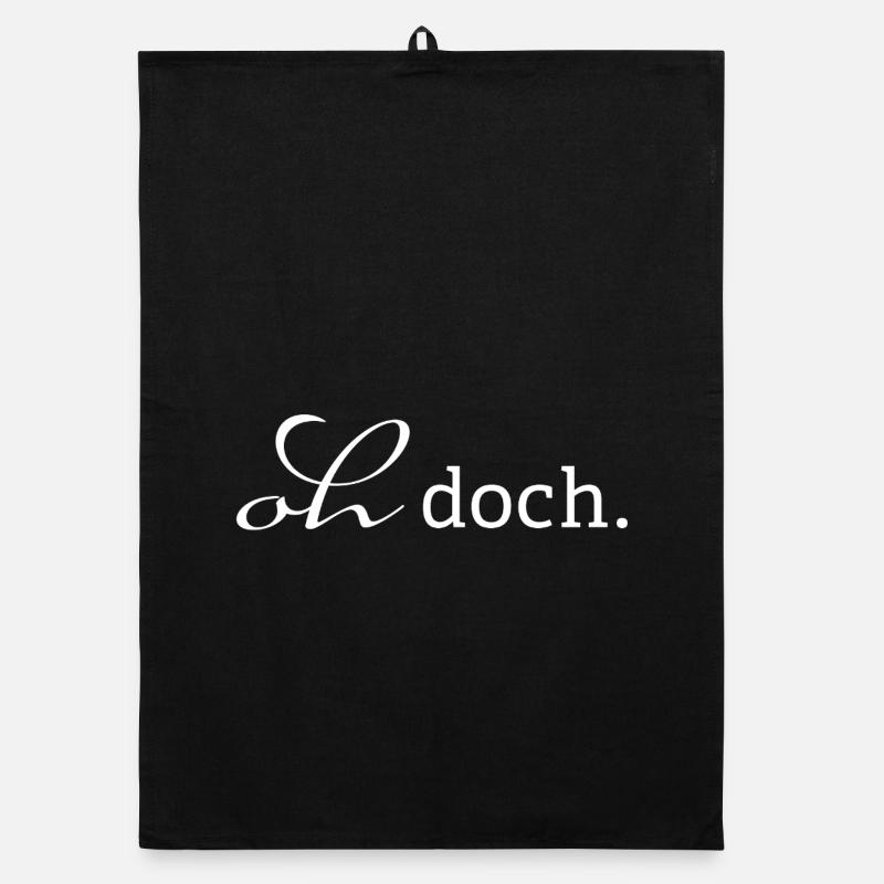 oh doch. Organic Geschirrtuch