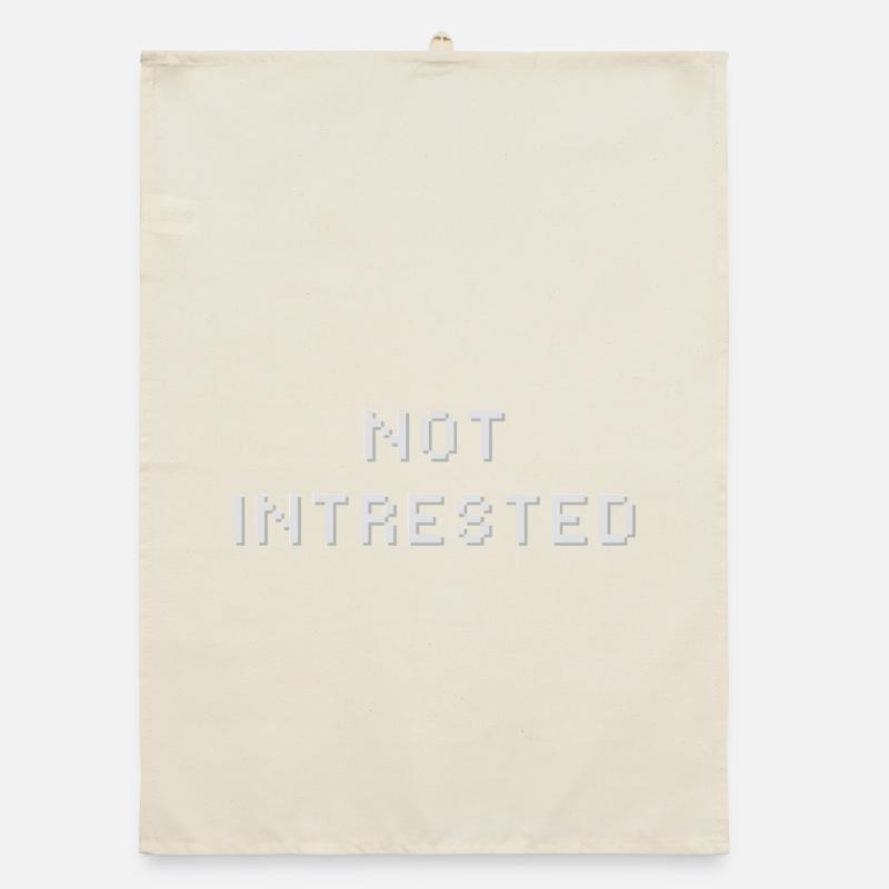 Impression non intéressée Torchon bio