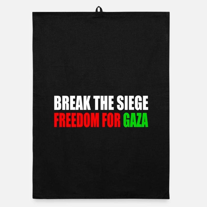 Briser le siège, liberté pour Gaza Torchon bio