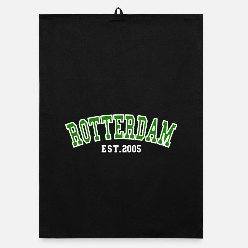 Rotterdam Est.2005 Organic Geschirrtuch