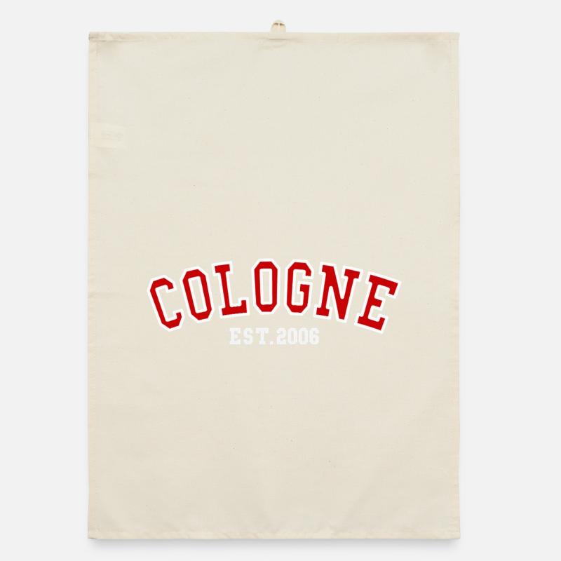 Cologne Est. 2006 Organic dish towel