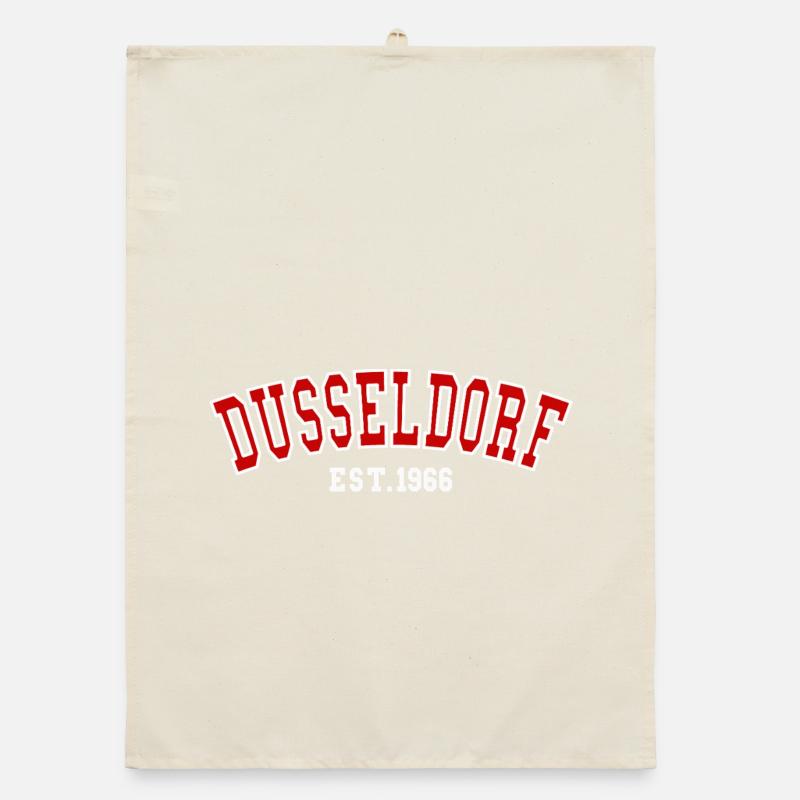 Düsseldorf gegründet 1966 Organic Geschirrtuch