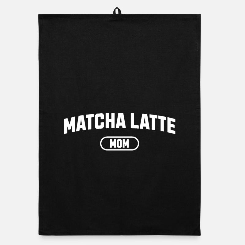 Matcha Latte Mom Organic Geschirrtuch