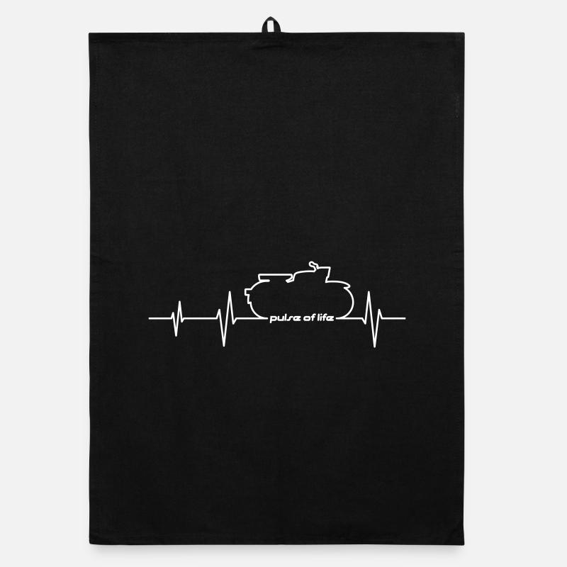 Simson Sparrowhawk Hawk ECG - Pulse of Life Organic dish towel