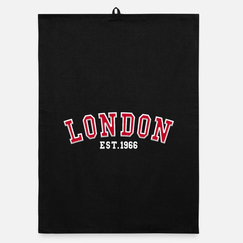 London Est. 1966 Organic dish towel