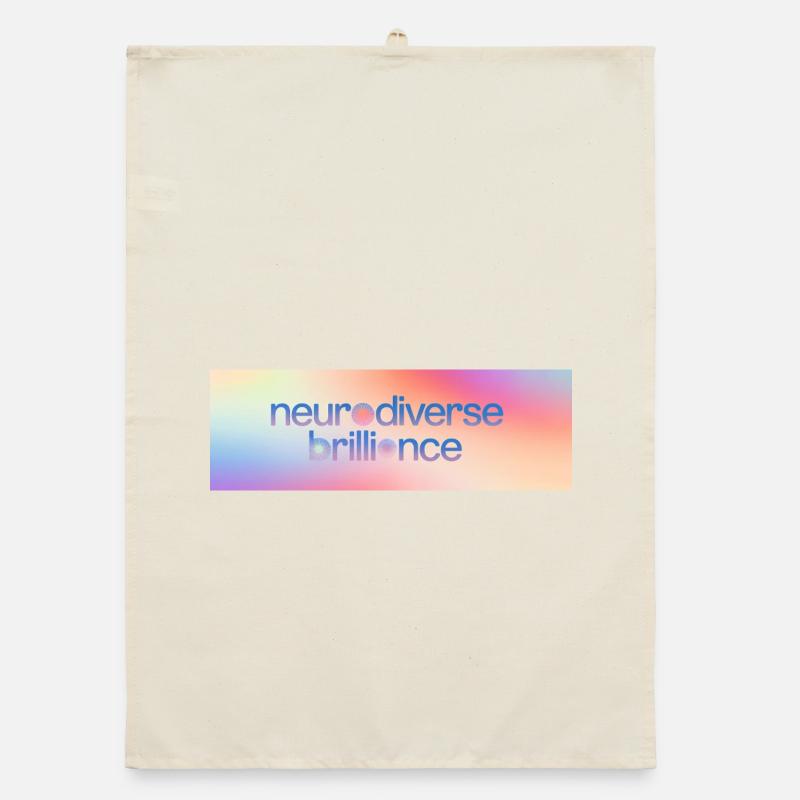 Neurodiversité Brillance Torchon bio