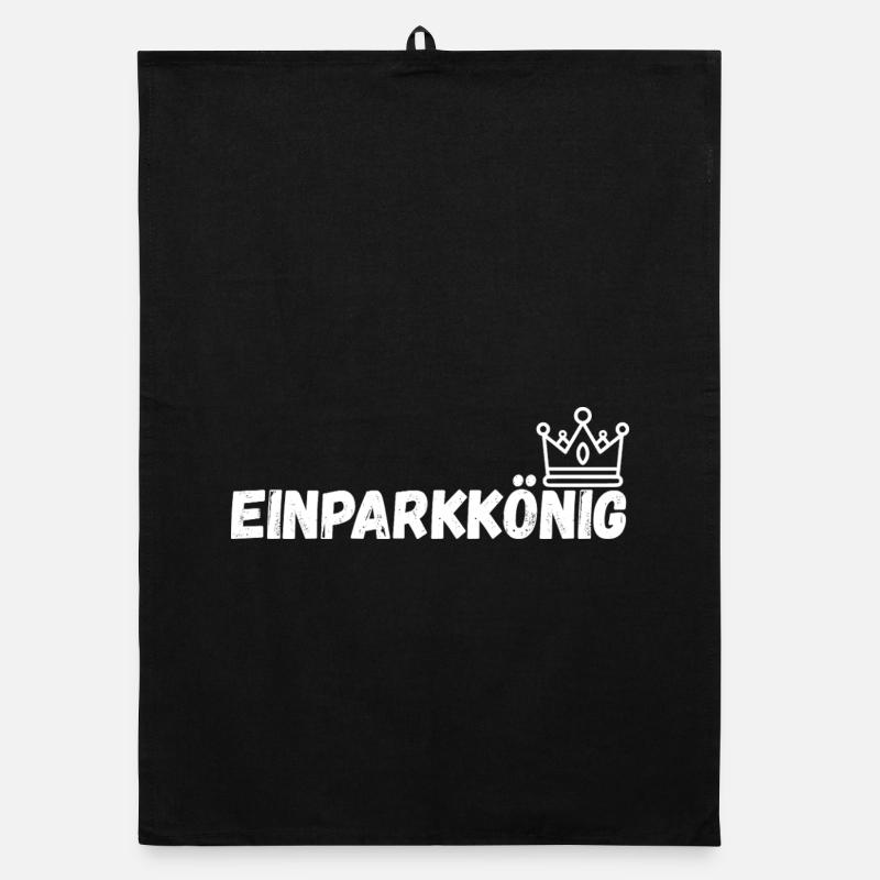 Einparkkonig_schwarz Torchon bio