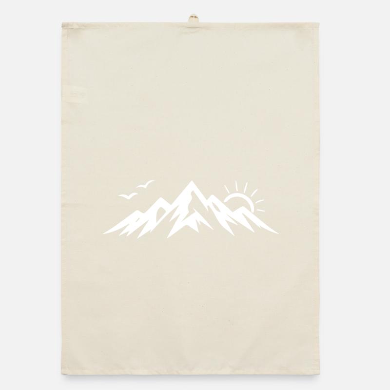 Berge Organic Geschirrtuch