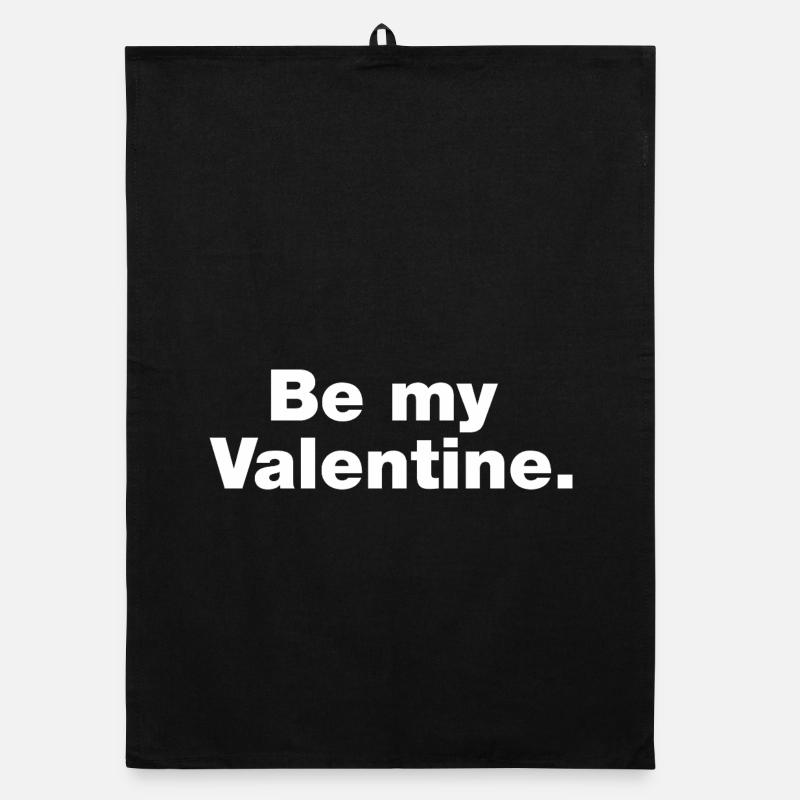 Sei mein Valentinstag Organic Geschirrtuch