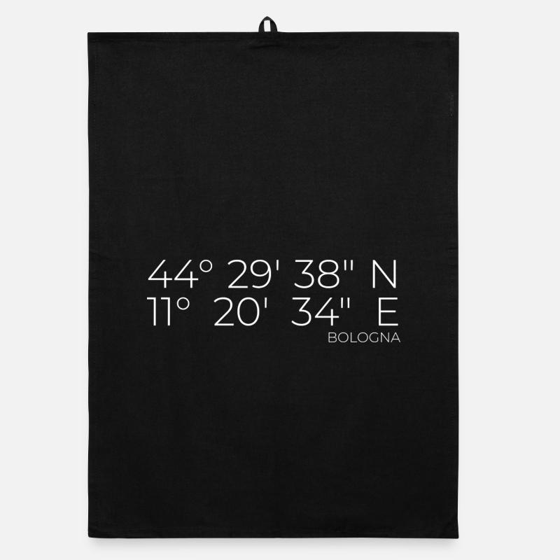 Coordinates: Bologna, Italy Organic dish towel