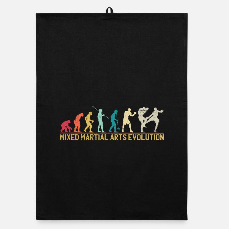 Arts martiaux mixtes Evolution Design Torchon bio