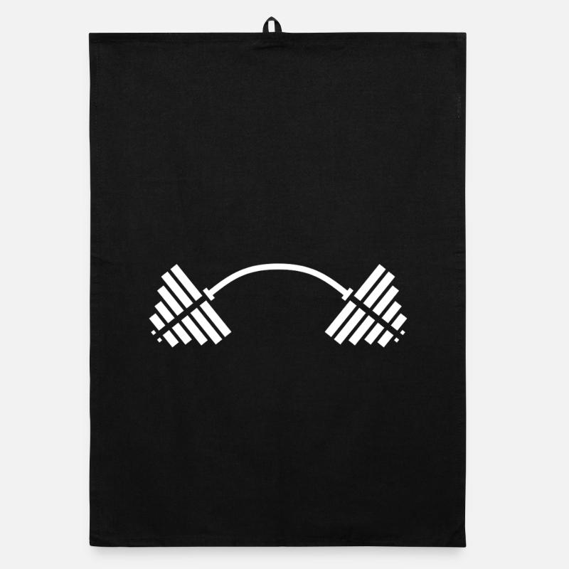 Max Power GYM: Workout & Motivation Organic Geschirrtuch