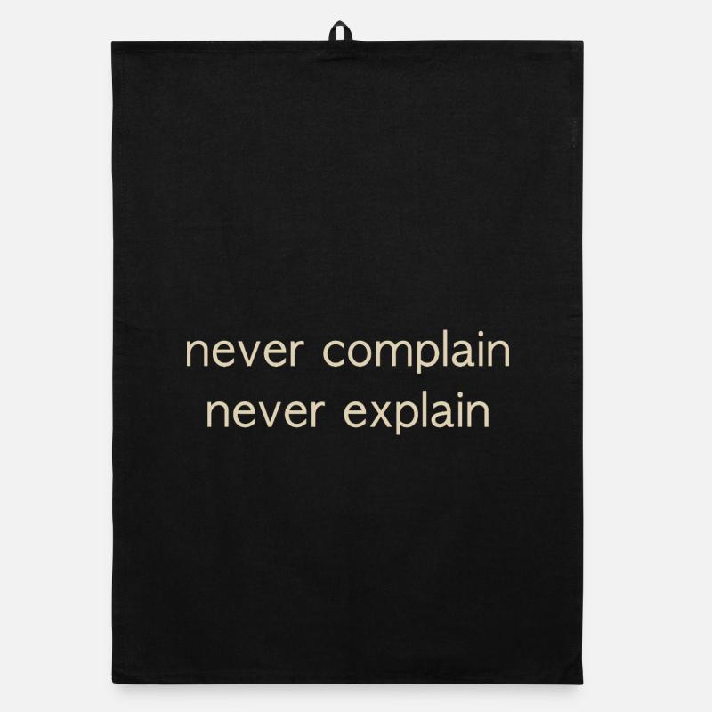 never Organic dish towel