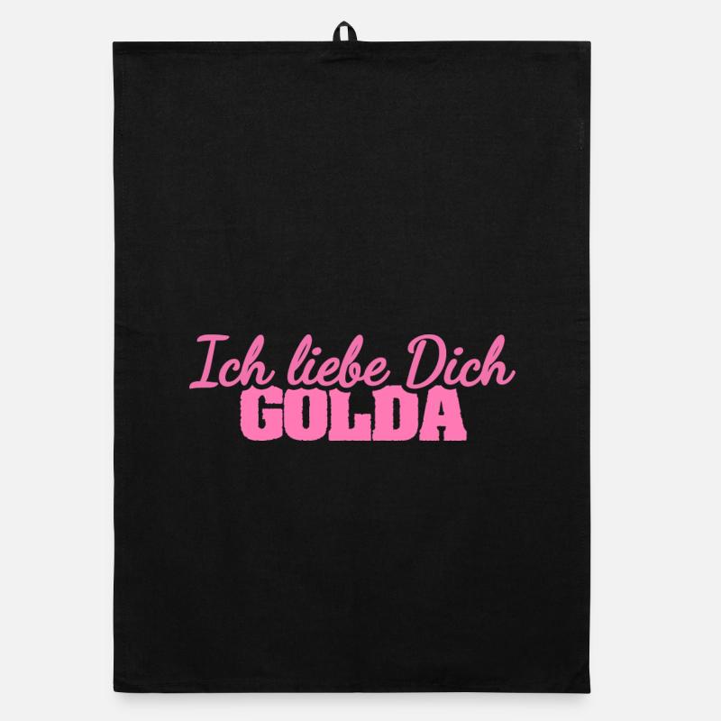 Dear Golda, Organic dish towel