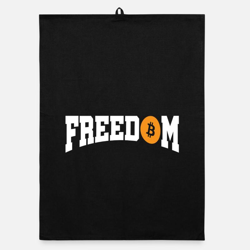 Liberté Bitcoin Torchon bio
