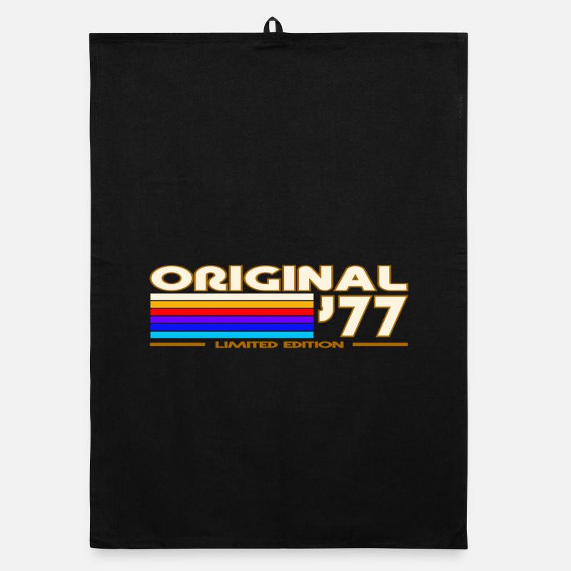 Original 77 Rainbow Retro Organic dish towel