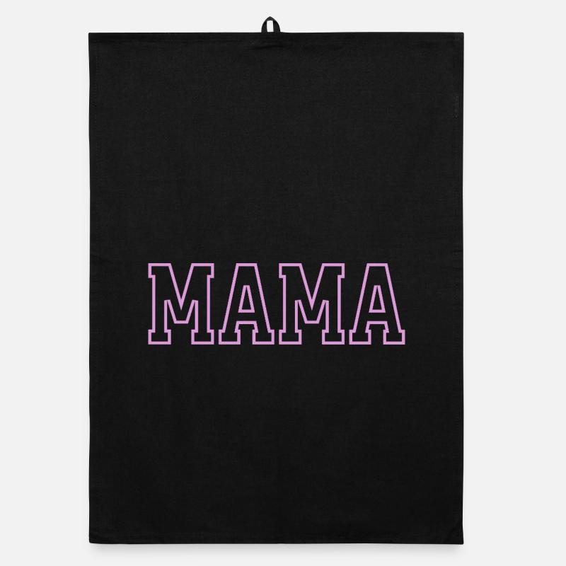 Lettrage de maman Torchon bio