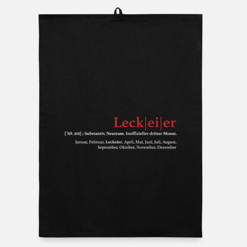 Leck Eier Organic Geschirrtuch