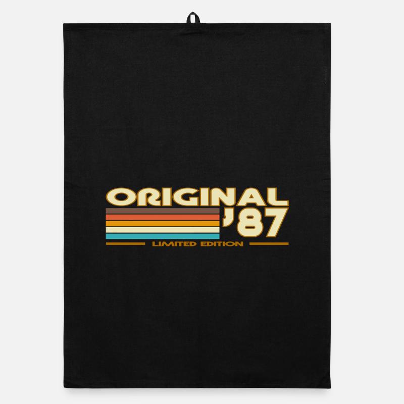 Original 87 Retrowave Rayures Torchon bio