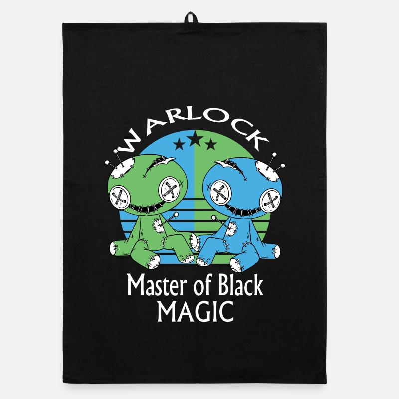Warlock, Voodoo Doll Organic dish towel