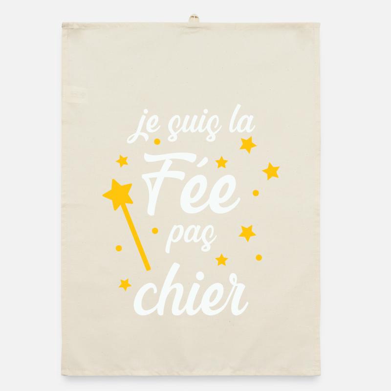 Je suis la Fée pas chier ! Torchon bio