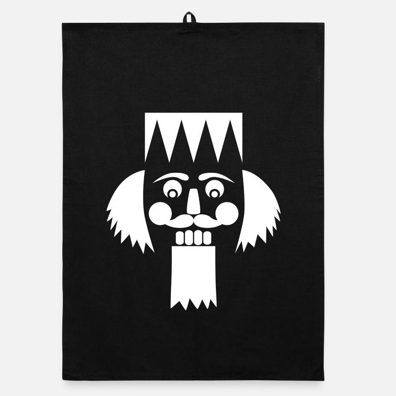 Nutcracker Christmas Symbol Xmas Advent Organic dish towel