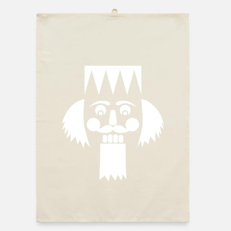 Nutcracker Christmas Symbol Xmas Advent Organic dish towel