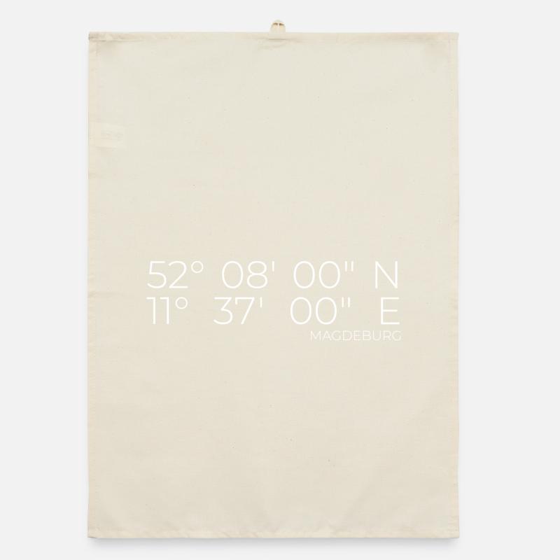 Coordinates Magdeburg Organic dish towel