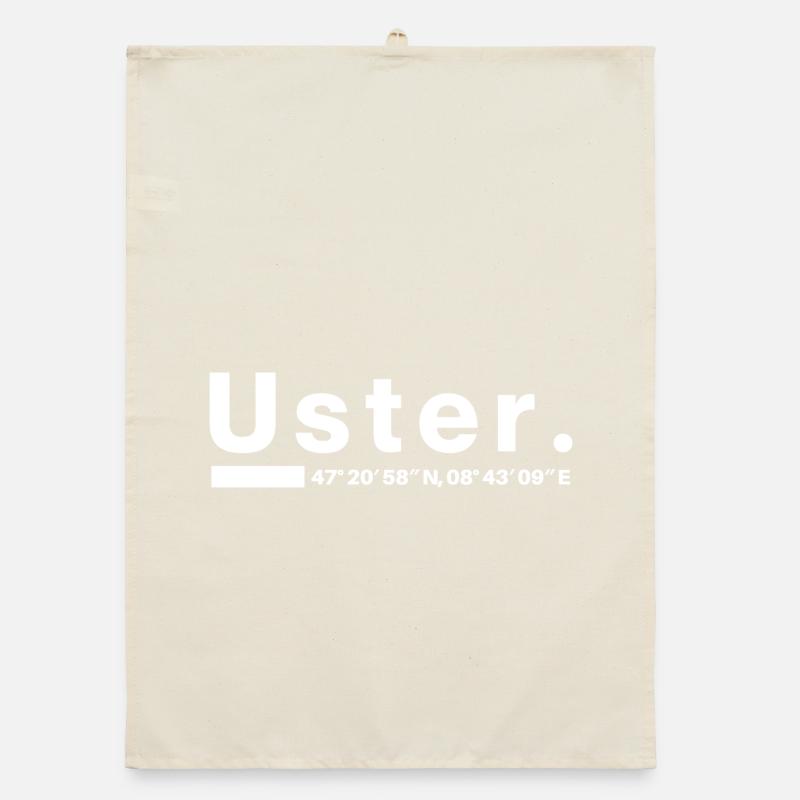 Uster Coordinates Zurich Organic dish towel