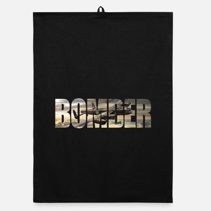 Bomber Avro Lancaster Organic Geschirrtuch