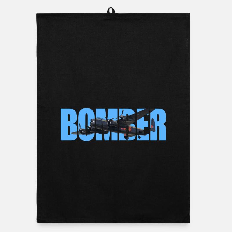 Bomber Avro Lancaster Organic Geschirrtuch