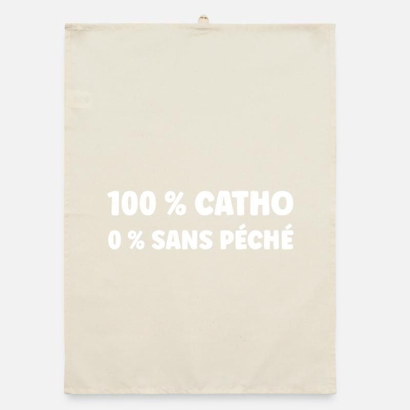 Katholisch Organic Geschirrtuch