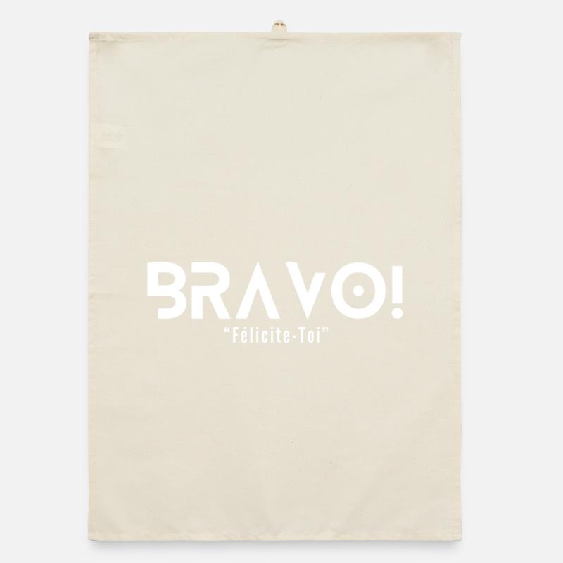 "BRAVO"... Congratulate yourself Organic dish towel