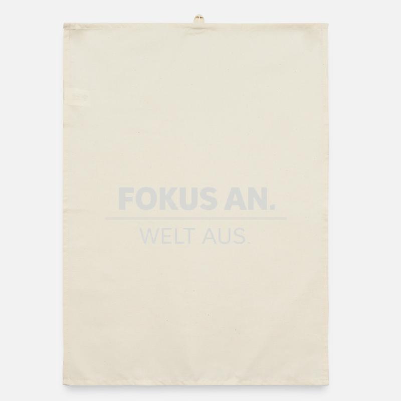 Succès, Concentration, Confiance Torchon bio