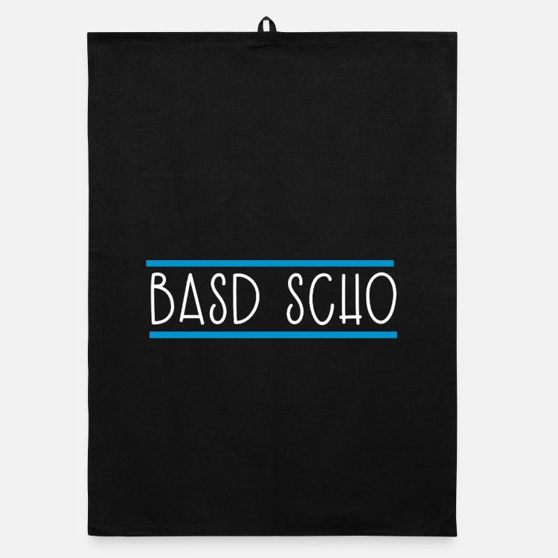 Basd scho Bayern Bayrisch Organic Geschirrtuch