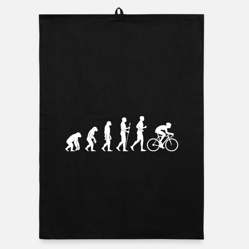 Evolution to a cyclist Organic dish towel