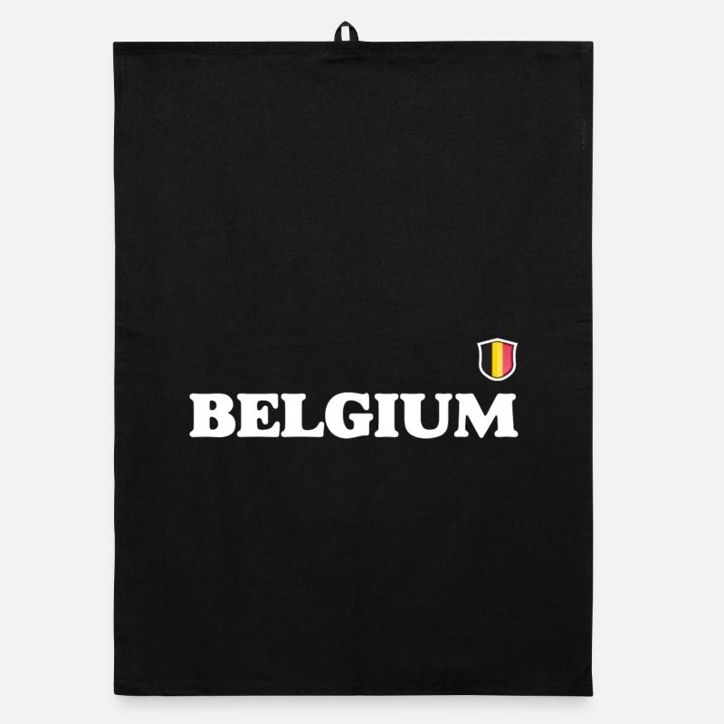 Drapeau de la Belgique Torchon bio