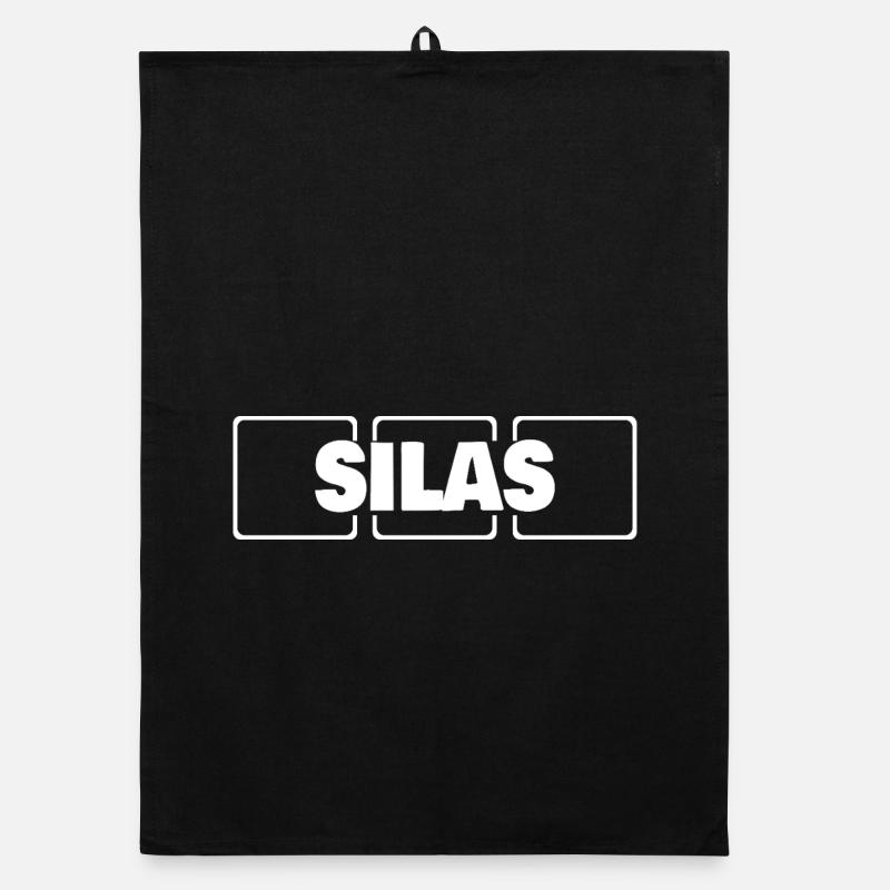 Name Silas Organic Geschirrtuch
