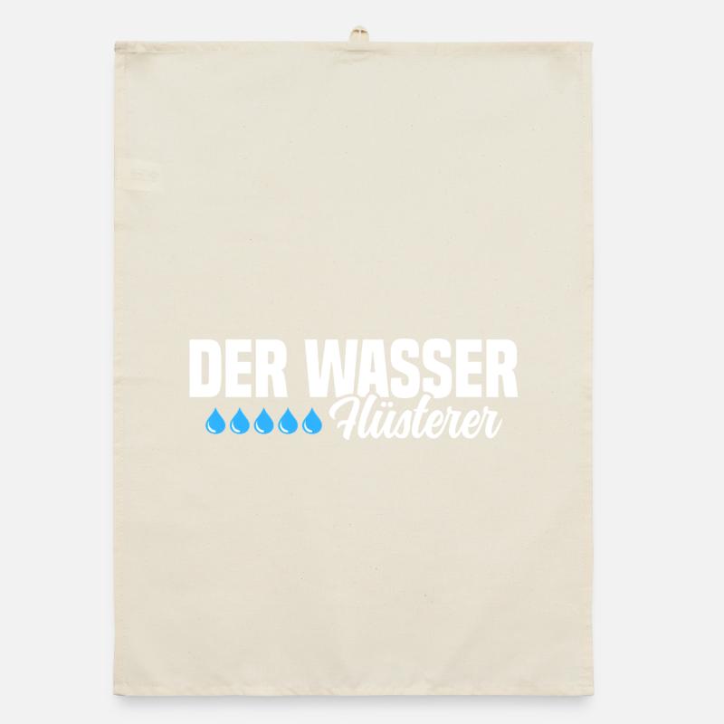 Der Wasser Flüsterer Organic Geschirrtuch