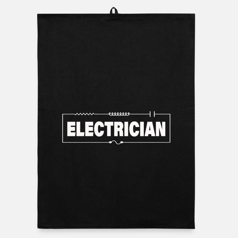 ELECTRICIAN Organic Geschirrtuch